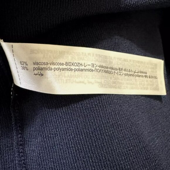 NWT KNIT CAPE NAVY BLUE DRESS SIZE SMALL - Picture 6 of 7